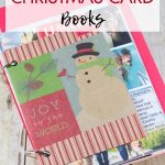 Upcycled Christmas Card Books