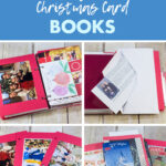 Upcycled Christmas Card Books