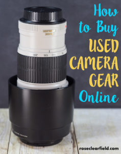 How to Buy Used Camera Gear Online | https://www.roseclearfield.com