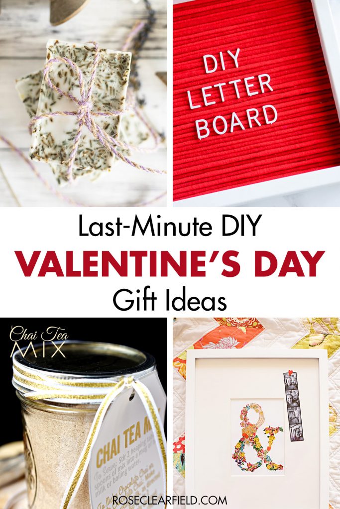 Last Minute DIY Valentine's Day Gift Ideas