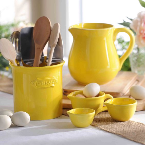 Pantone Spring 2017 Primrose Yellow - Kitchen Items | https://www.roseclearfield.com