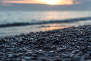 Sunrise over Lake Michigan February 2017 | https://www.roseclearfield.com