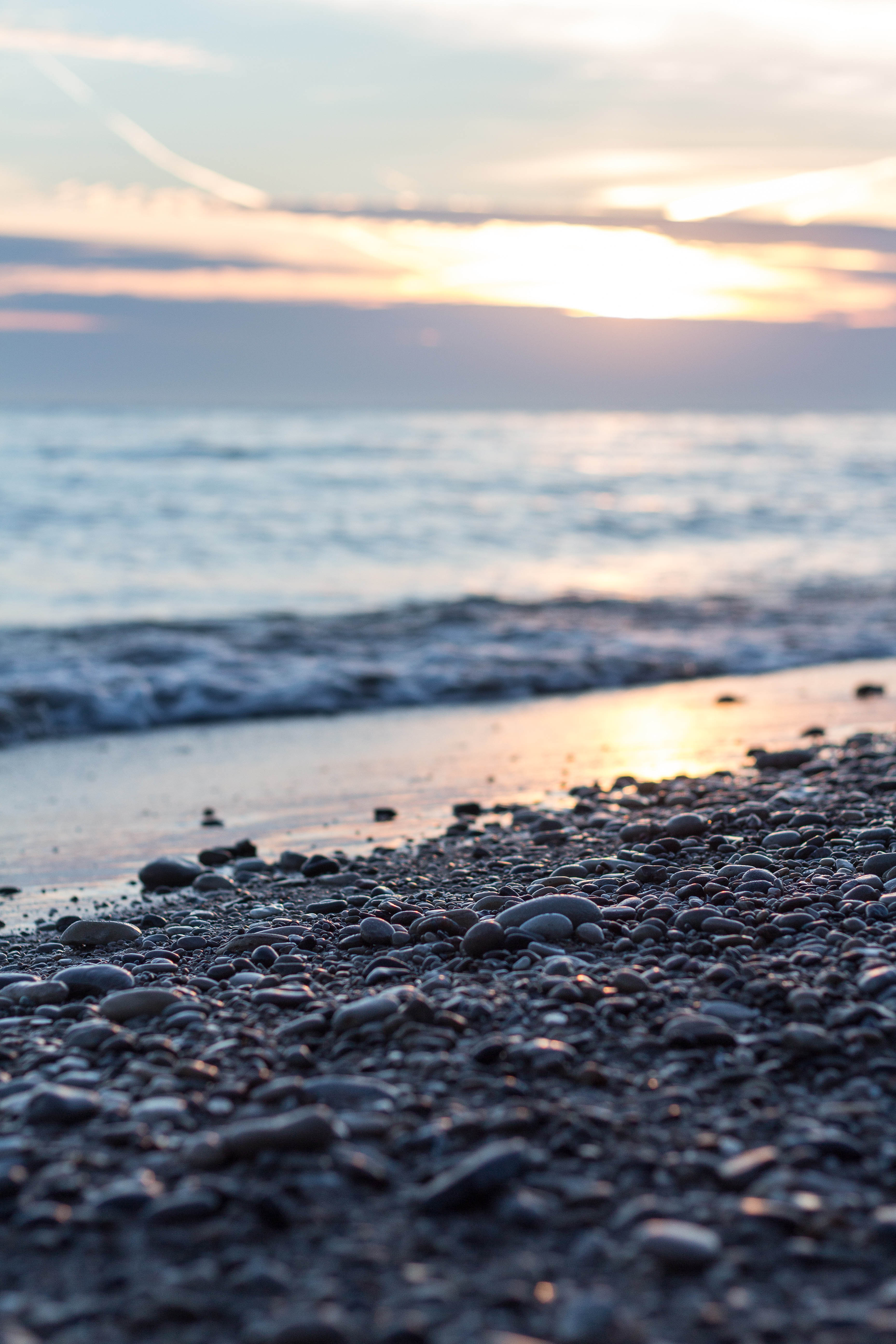 Sunrise over Lake Michigan February 2017 | https://www.roseclearfield.com