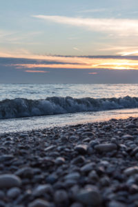 Sunrise over Lake Michigan February 2017 | https://www.roseclearfield.com