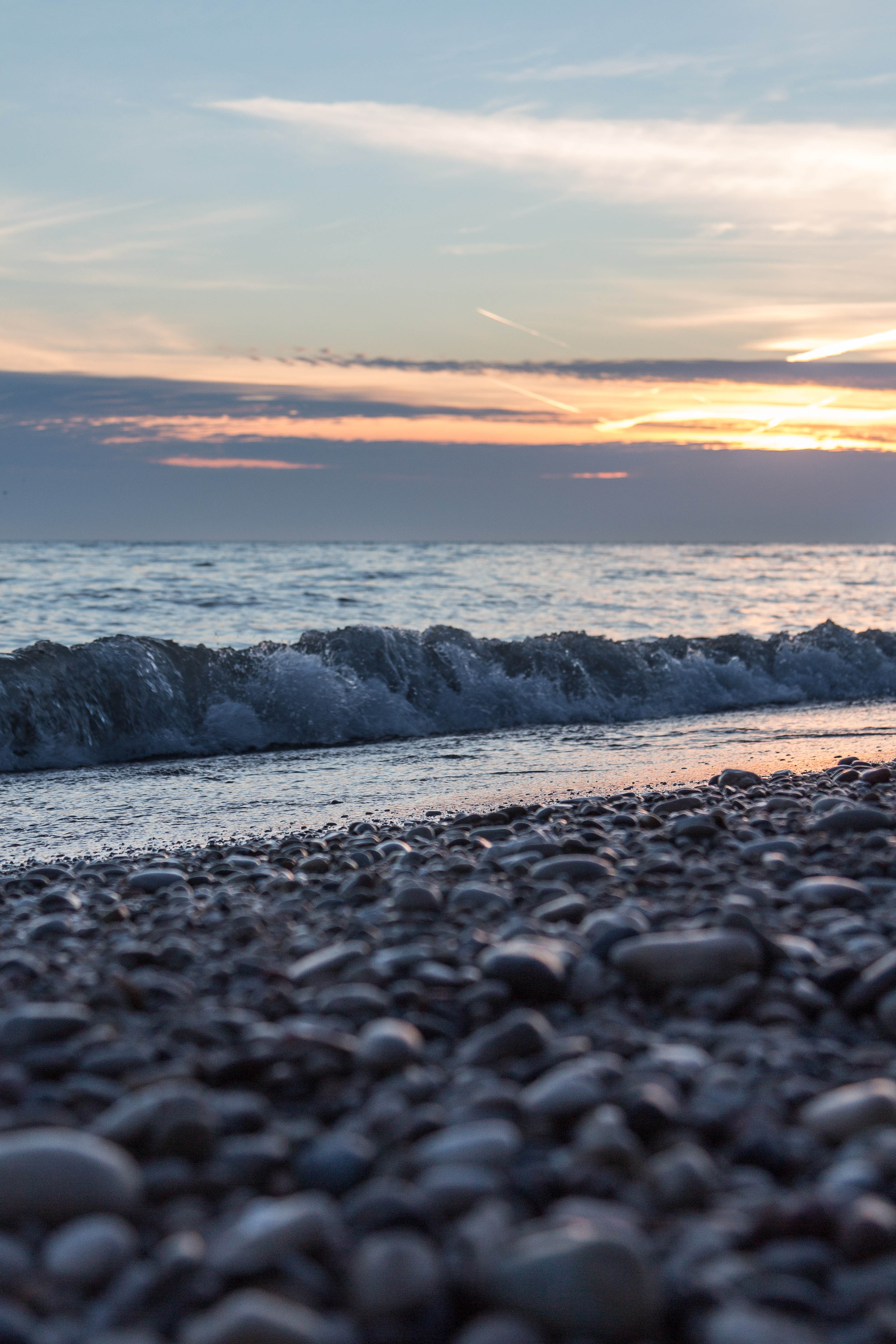 Sunrise over Lake Michigan February 2017 | https://www.roseclearfield.com