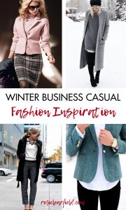 Women's Winter Business Casual Fashion Inspiration