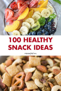 100 Healthy Snack Ideas
