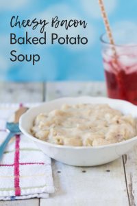 Cheesy Bacon Baked Potato Soup
