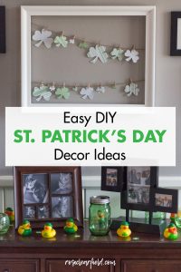 Easy DIY St. Patrick's Day Decor Ideas