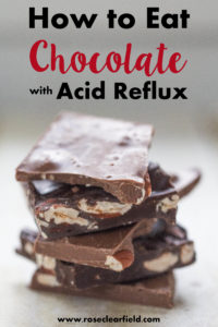 How to Eat Chocolate With Acid Reflux