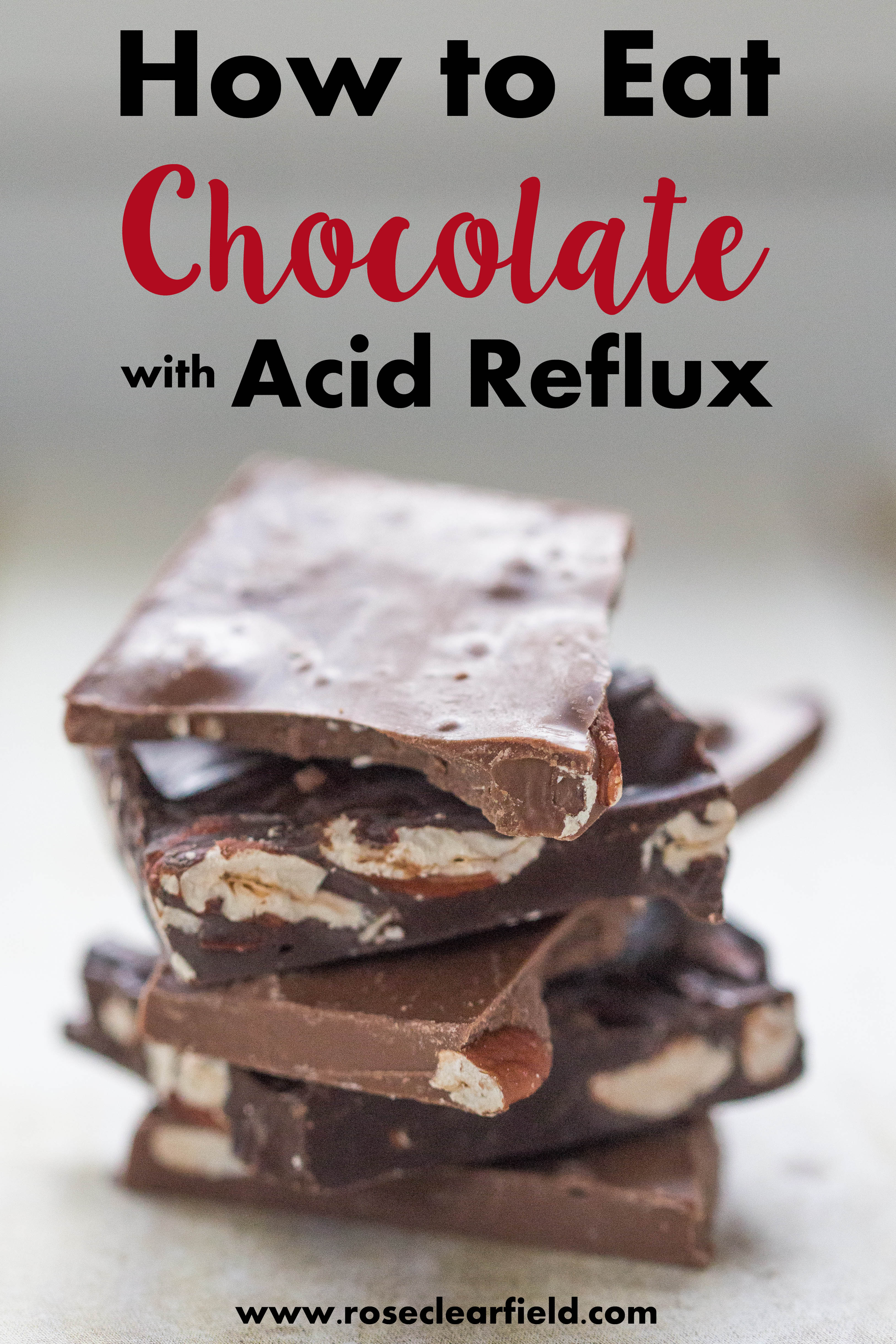 How to Eat Chocolate With Acid Reflux | https://www.roseclearfield.com