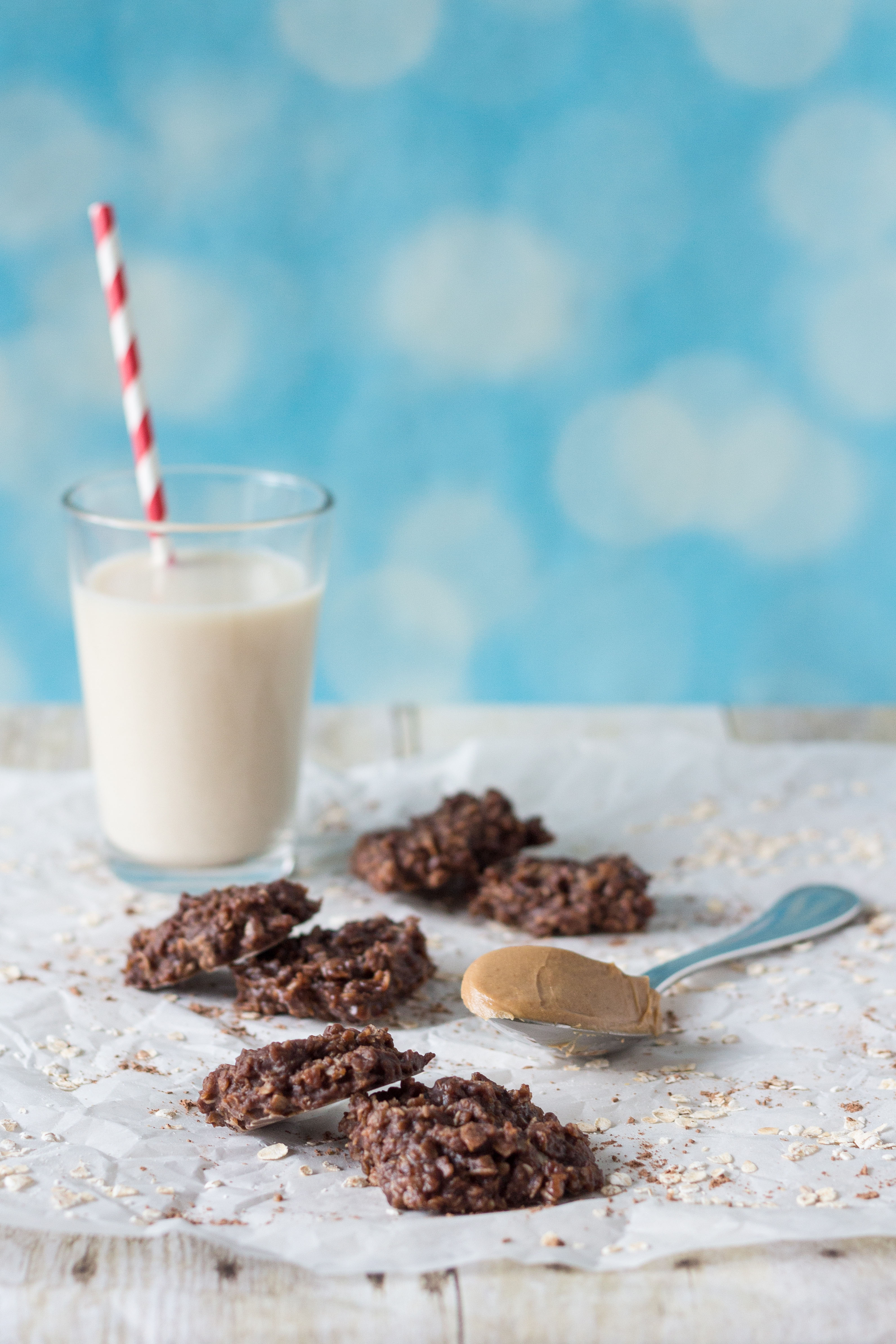 No-Bake Chocolate Oatmeal Peanut Butter Cookies | https://www.roseclearfield.com