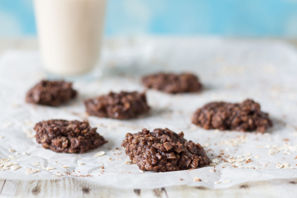 NoBake Chocolate Oatmeal Peanut Butter Cookies
