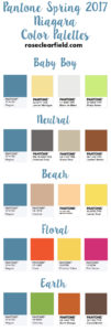 Pantone Spring 2017 Niagara Color Palettes | https://www.roseclearfield.com