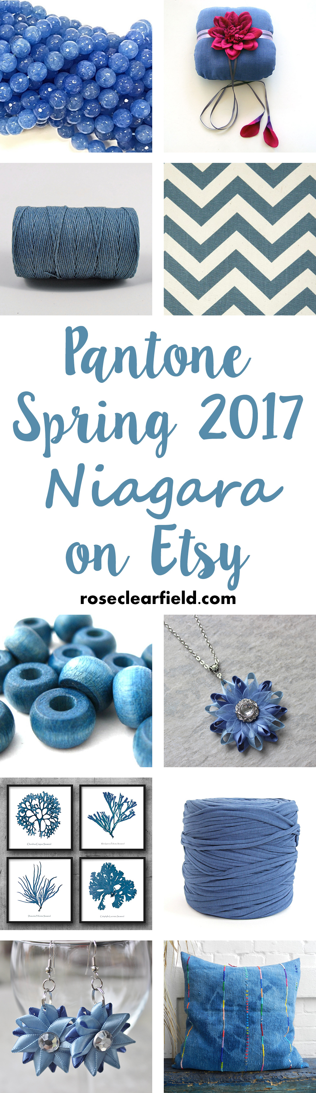 Pantone Spring 2017 Niagara Etsy Picks | https://www.roseclearfield.com