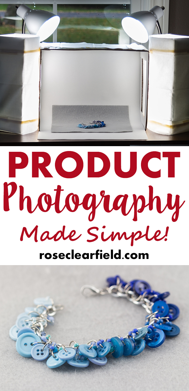 Product photography made sample! Start improving your Etsy shop and blog photos today. | https://www.roseclearfield.com