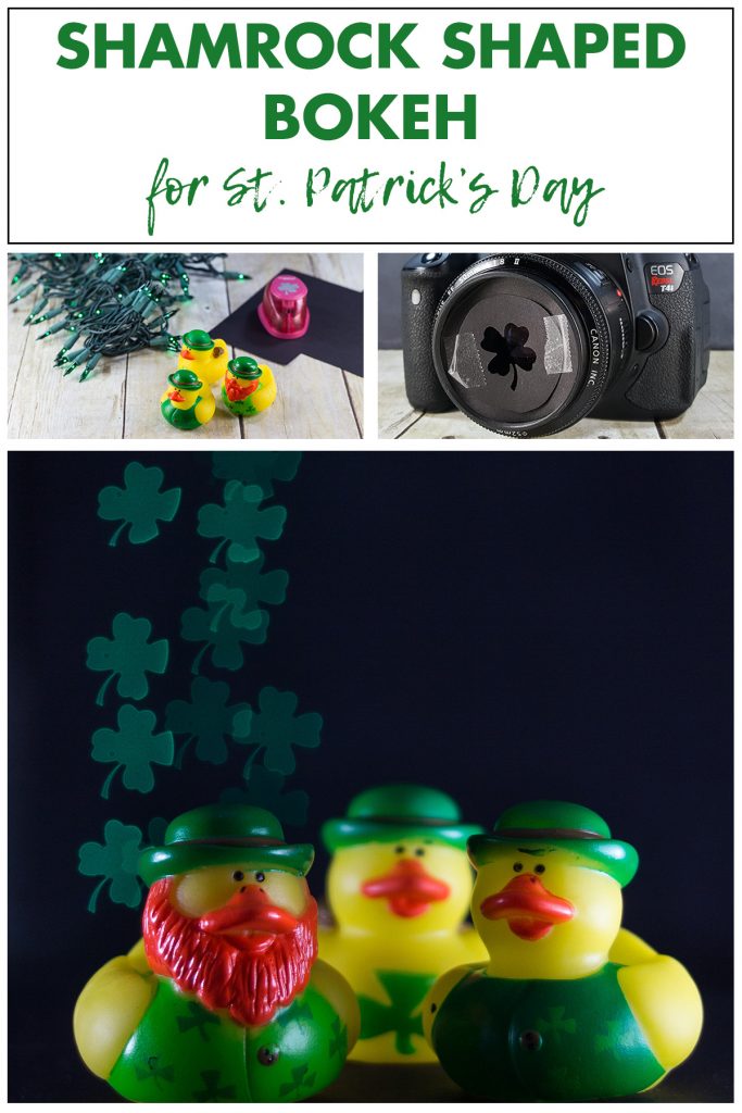 Shamrock Shaped Bokeh for St. Patrick's Day