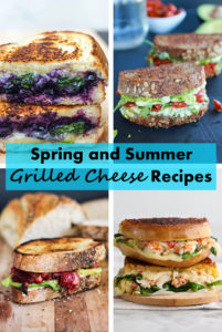 Spring and Summer Grilled Cheese Recipes | https://www.roseclearfield.com