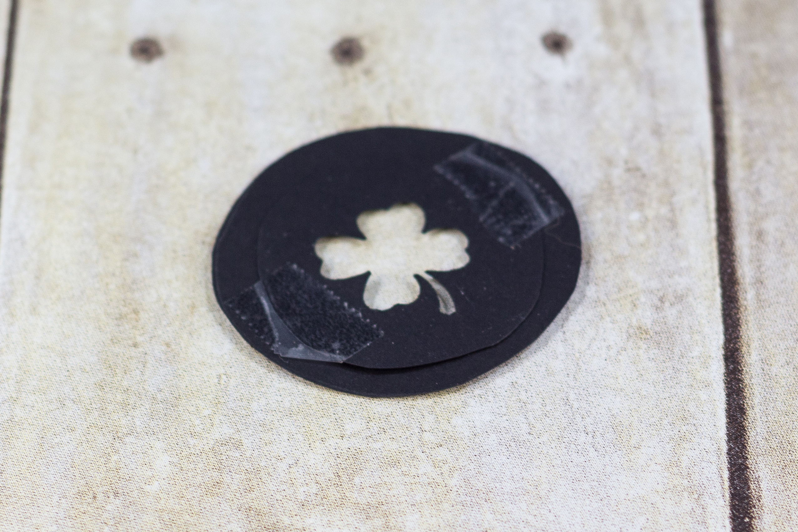 DIY Shamrock Shaped Bokeh Filter | https://www.roseclearfield.com