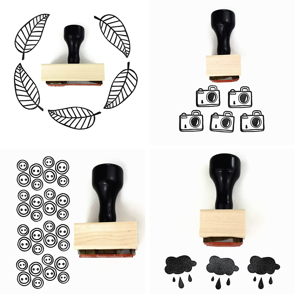 creatiate rubber stamps collage | https://www.roseclearfield.com