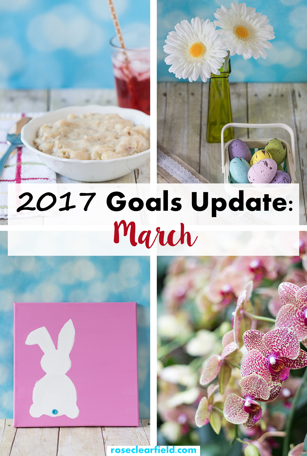 2017 Goals Update March | https://www.roseclearfield.com