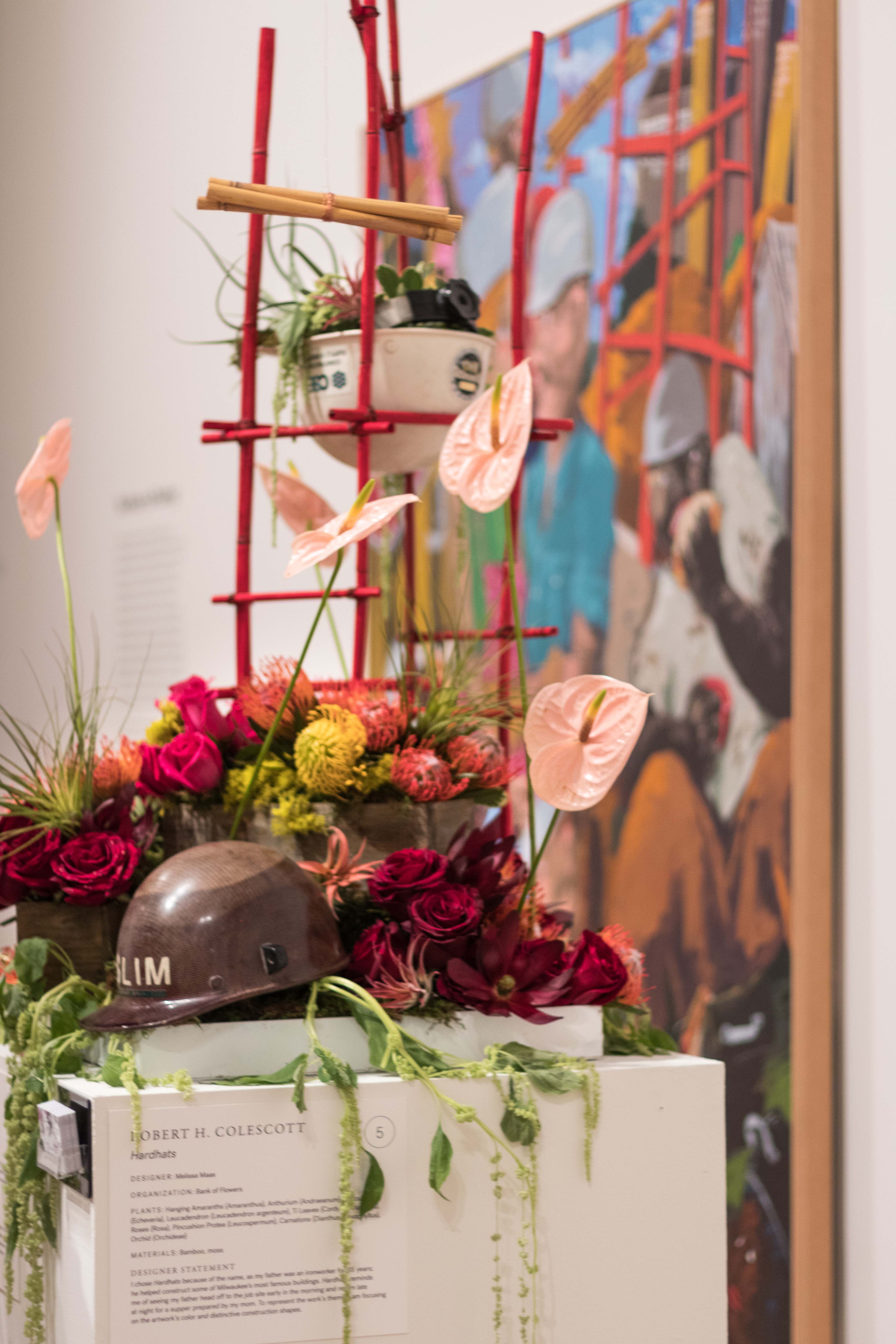 Art in Bloom at the Milwaukee Art Museum Final22 A • Rose Clearfield