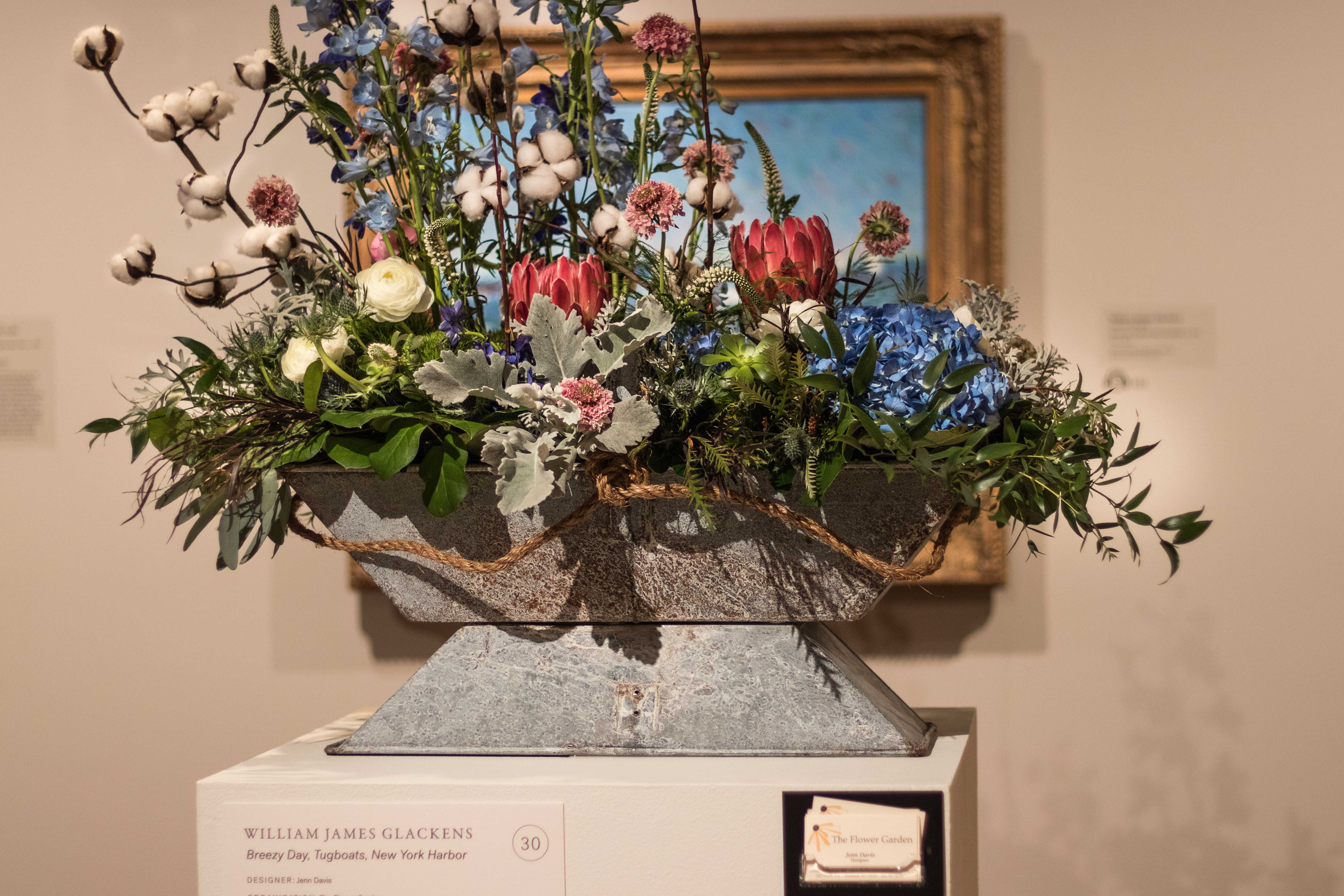 Art in Bloom 2017 at the Milwaukee Art Museum | https://www.roseclearfield.com