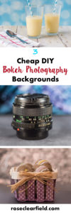 3 Cheap DIY Photography Backgrounds | https://www.roseclearfield.com