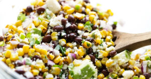 Cinco de Mayo Party Food Ideas Mexican Street Corn Salad Little Spice Jar