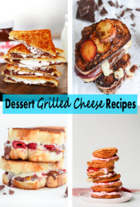 Dessert Grilled Cheese Recipes