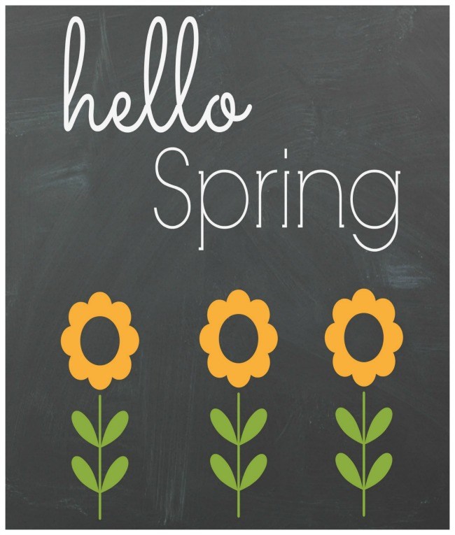 Free Spring Printables - Through My Front Porch | https://www.roseclearfield.com