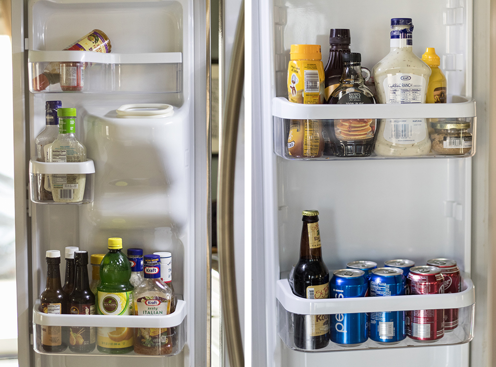 Fridge Door Condiments