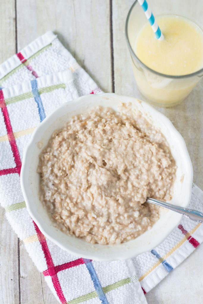 Pineapple and Mango Coconut Smoothie | https://www.roseclearfield.com