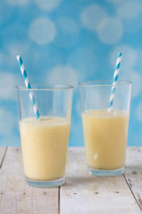 Pineapple and Mango Coconut Smoothie | https://www.roseclearfield.com