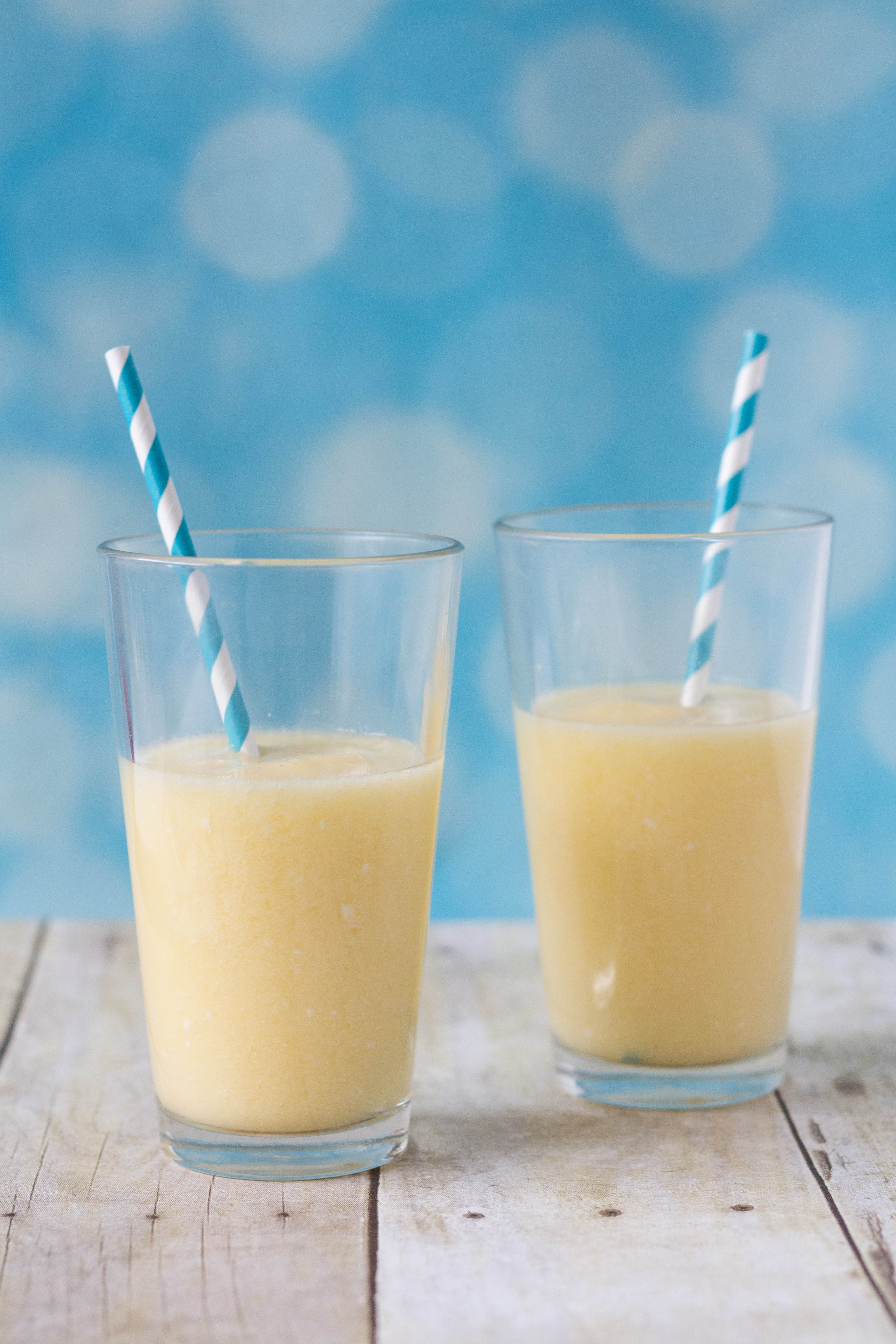 Pineapple Mango Coconut Smoothie | https://www.roseclearfield.com