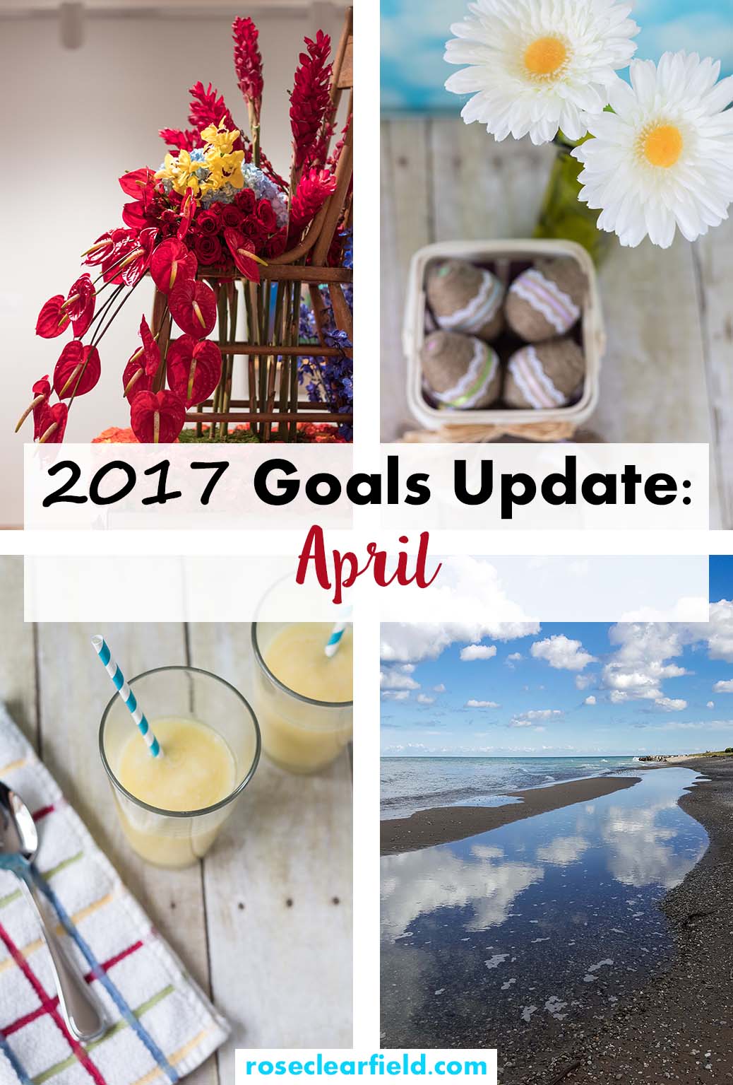 2017 Goals Update April | https://www.roseclearfield.com