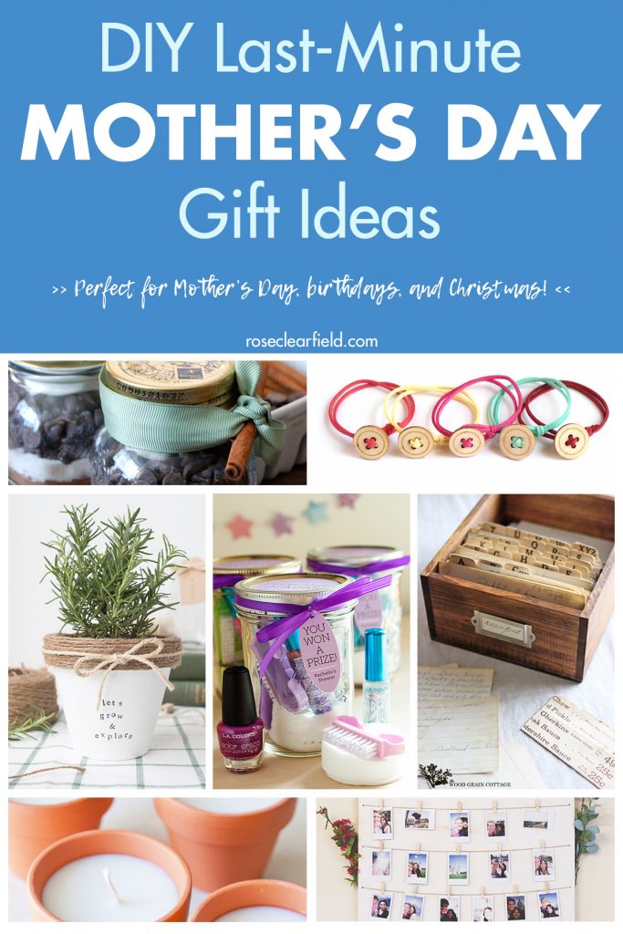 20 Last-Minute (But Still Fabulous) DIY Mother's Day Gift Ideas - Mum In  The Madhouse