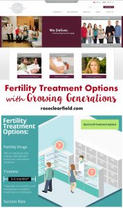 Fertility Treatment Options with Growing Generations #GrowingGenerations #health #ad