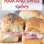 Hawaiian Roll Ham and Swiss Sliders