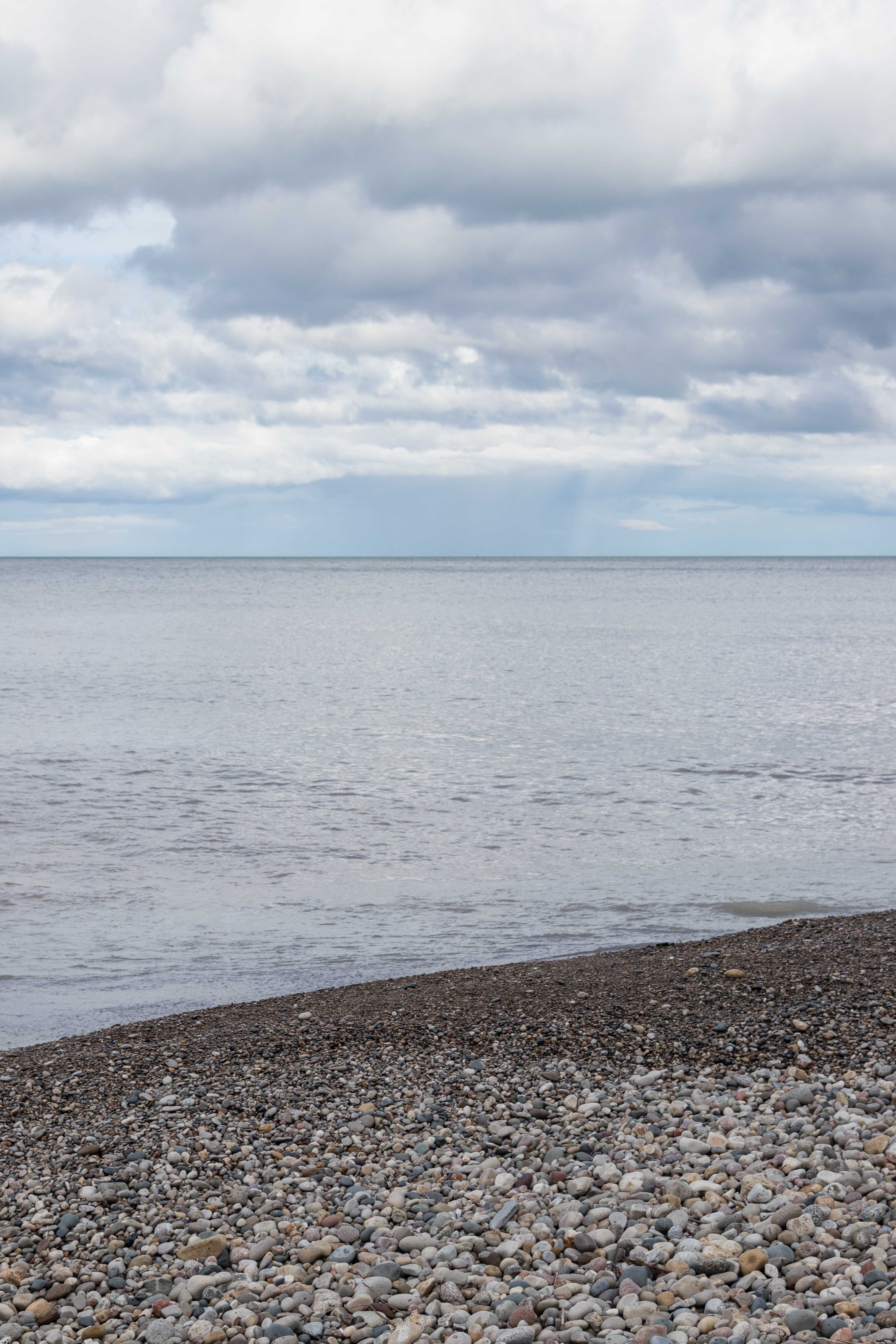 Stormy Beach Early May 2017 | https://www.roseclearfield.com