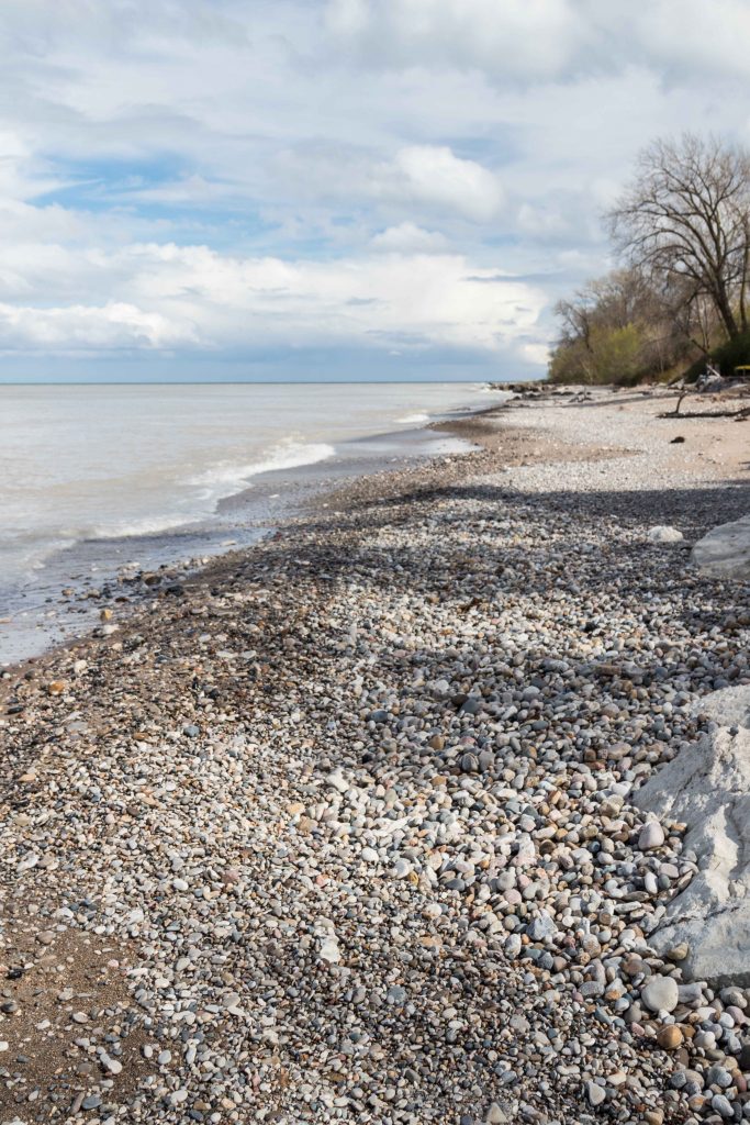 Stormy Beach Early May 2017 | https://www.roseclearfield.com