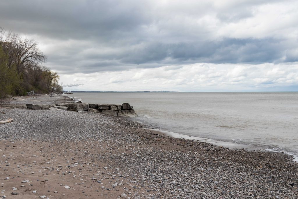 Stormy Beach Early May 2017 | https://www.roseclearfield.com