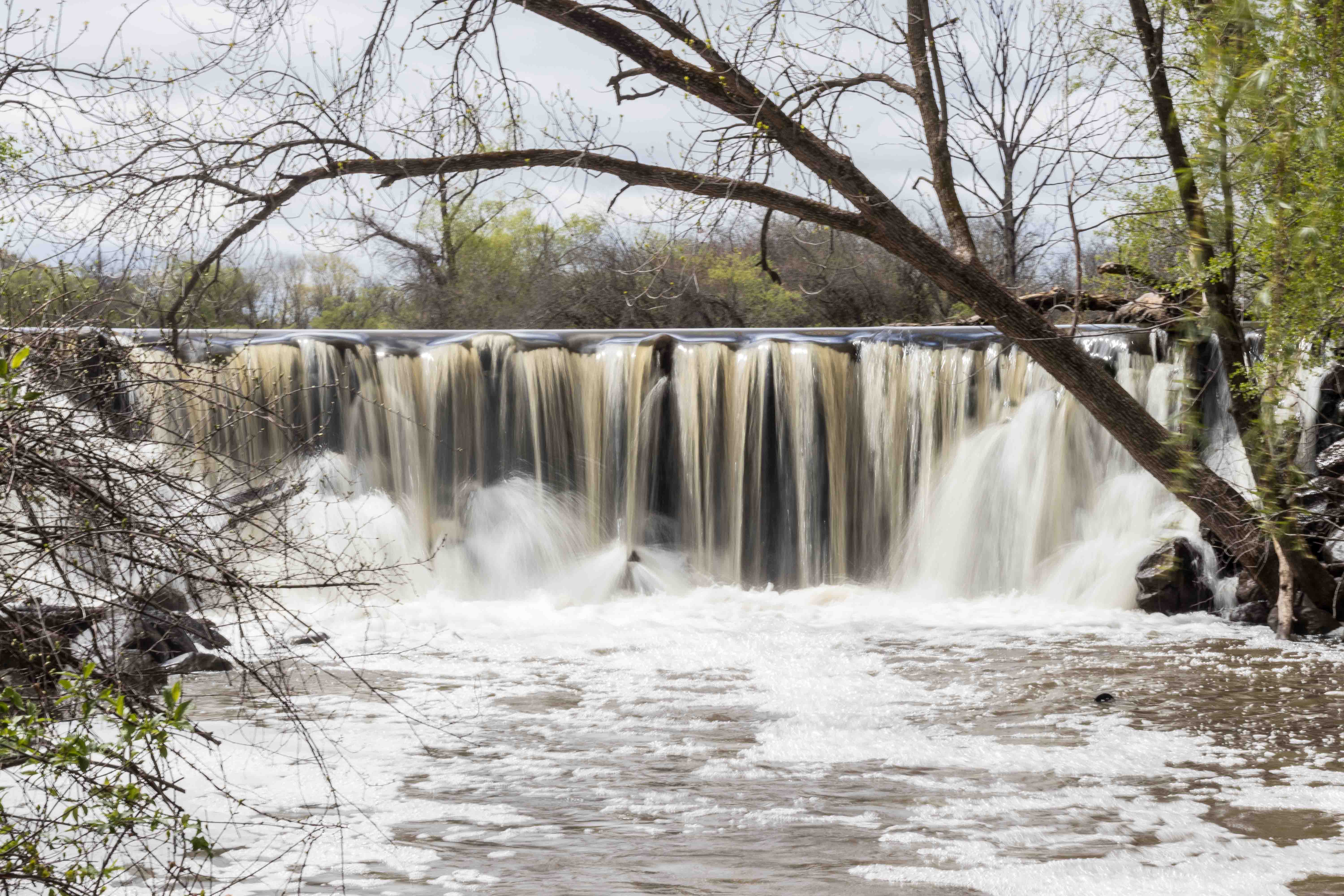 Whitnall Park Large Waterfall May 2017 | https://www.roseclearfield.com