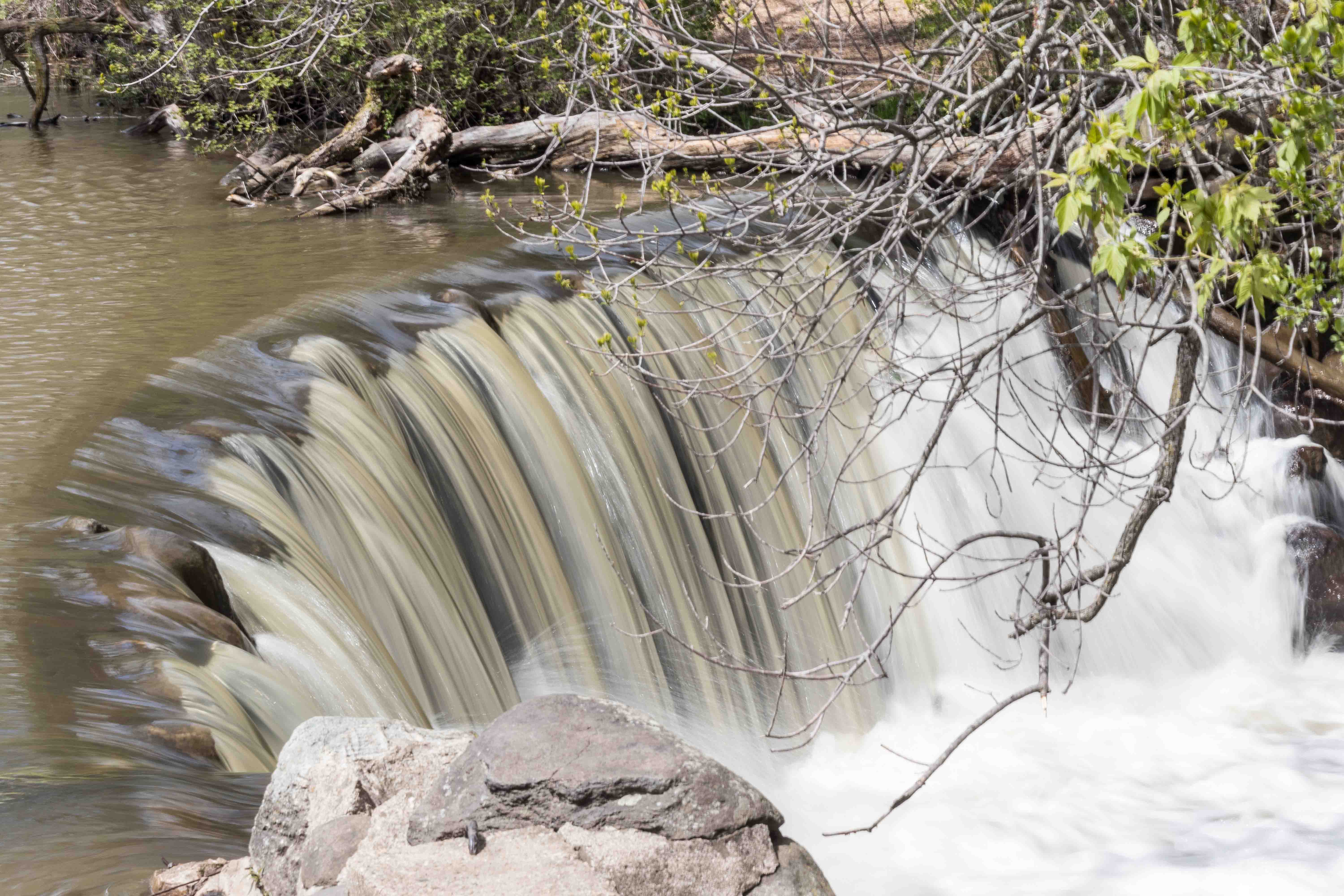 Whitnall Park Large Waterfall May 2017 | https://www.roseclearfield.com