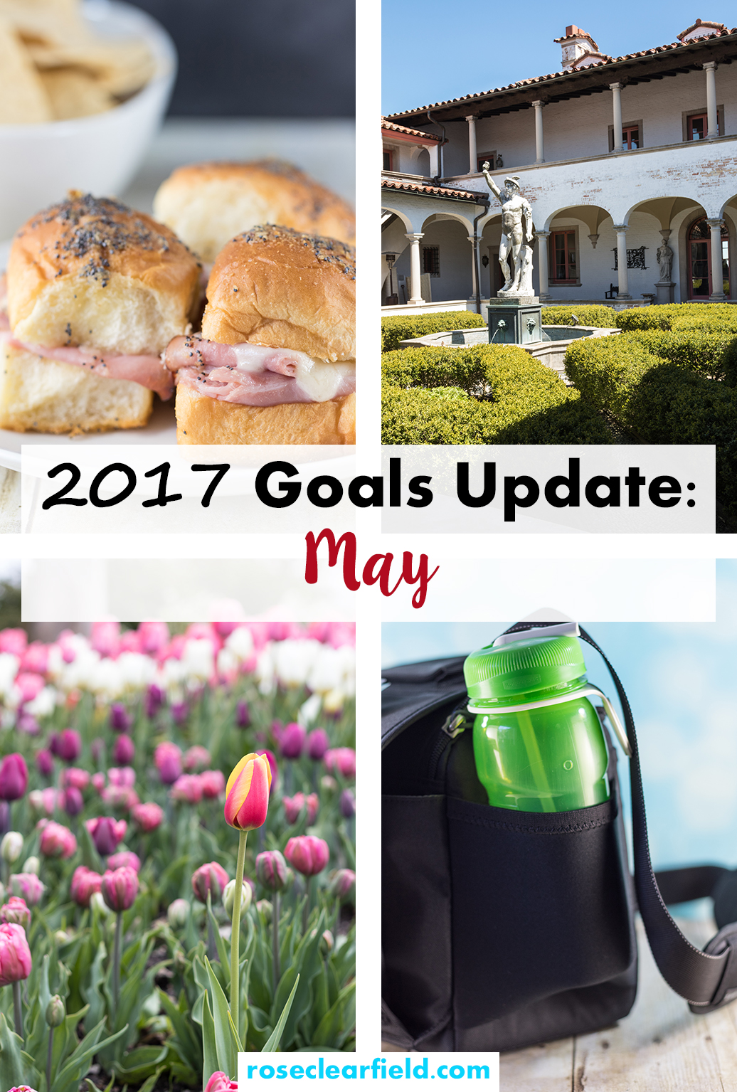 2017 Goals Update: May | https://www.roseclearfield.com