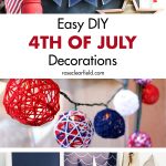 Easy DIY 4th of July Decorations