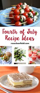 Fourth of July Recipe Ideas