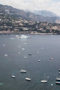Boats on the French Riviera Coast | https://www.roseclearfield.com