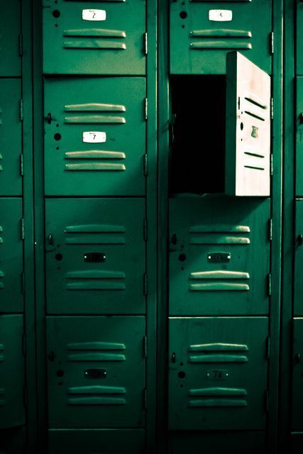 Photography Inspiration - Green Lockers Source Unknown | https://www.roseclearfield.com