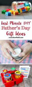 Last Minute DIY Father's Day Gift Ideas | https://www.roseclearfield.com